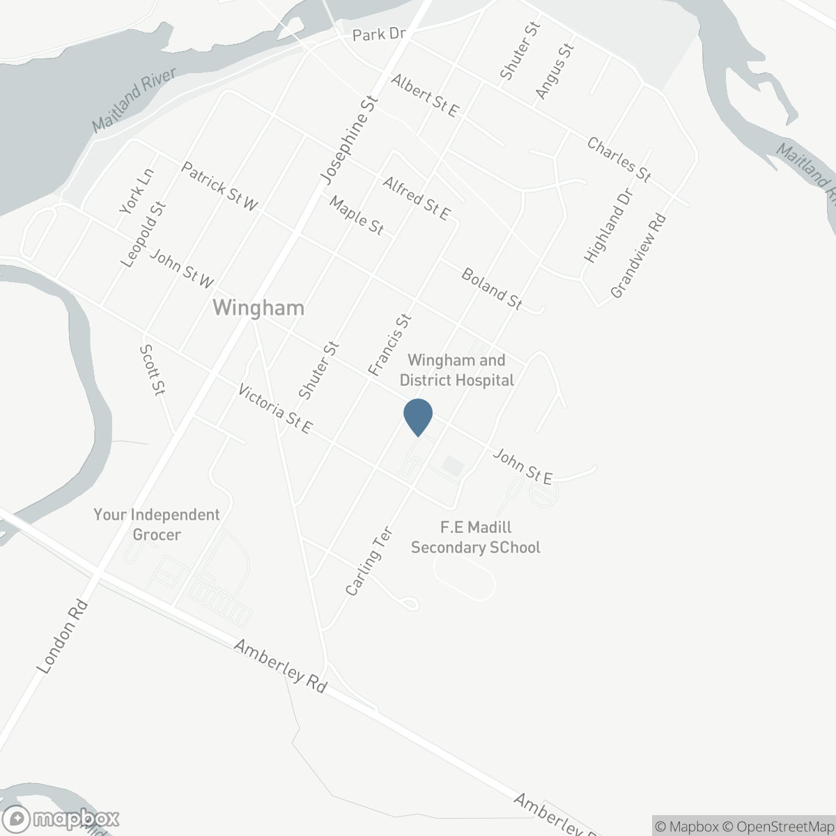 160 JOHN STREET E, Wingham, Ontario N0G 2W0